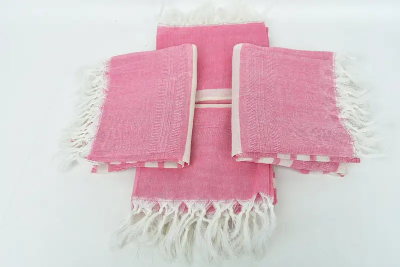 Quick-dry peshtemal, Unique Gift, Sand-resistant towel, Beach Towel Gift, Cancun Bachelorette Party Gift Ideas, 68x40 Cotton Striped Towel - 6