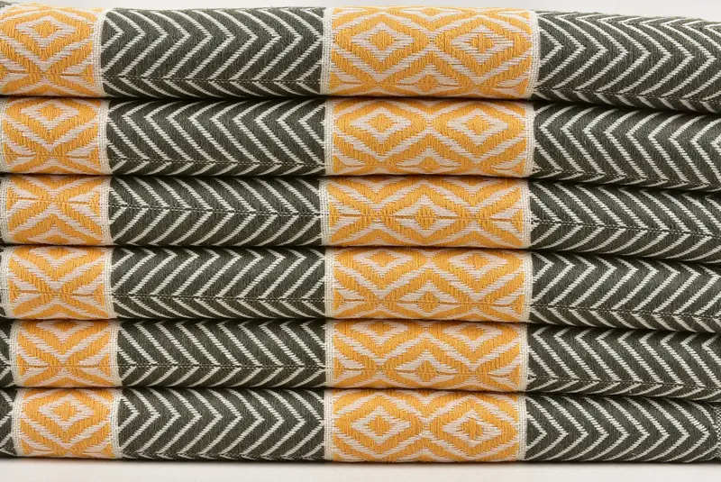 70x40 Cotton Chevron Towel, Wedding Gift, Handmade Turkish Towel, Valentines Day Gift Idea, Turkish Towel Beach, Kids Beach Towel, Gift For Him - 2