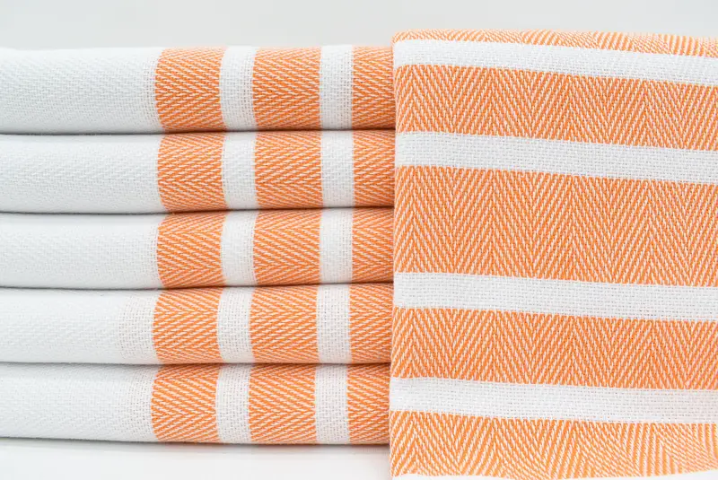 Peshtemal Towel, Bridemaids Beach Towel, Towel With Name, Turkish bath towel, Birthday Gift, Organic towel, 70x40 Cotton Herringbone Towel - 1