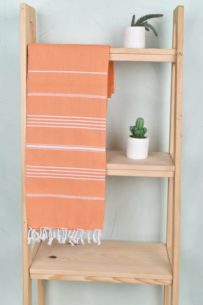 Turkish Towel Beach, 70x40 Cotton Striped Towel, Sand-resistant towel, Girl Trip Party Favor, Personalized Wedding Gift For Couple, Best Beach Towel - 8