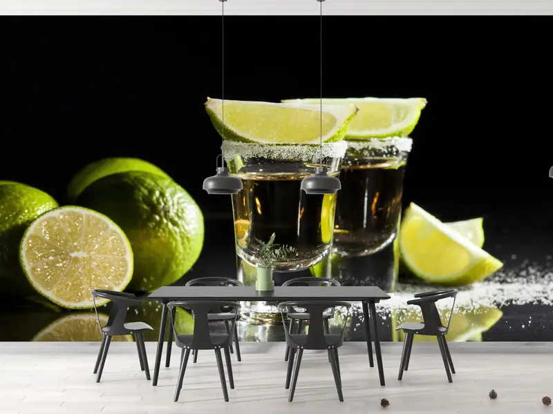 Zarif Baskılı Duvar Kağıdı: Bar & Pub Temalı Dekor