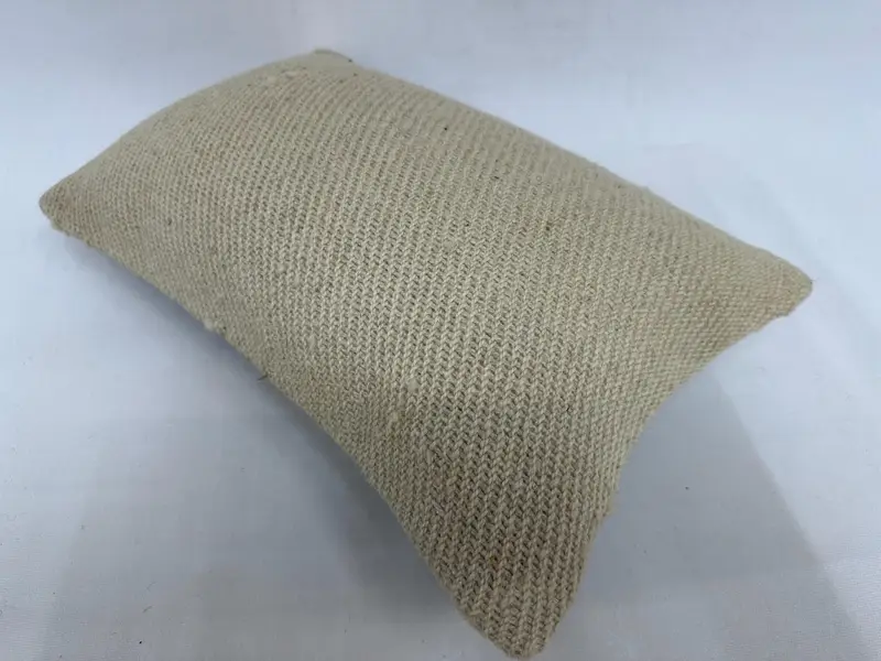 Antiquitätenkissen, handgewebte Kissenbezüge, Kissen für Sofa, Vintage Kilim -Kissen, 12x20 beige Kissengehäuse, Kissenbedeckung - 6