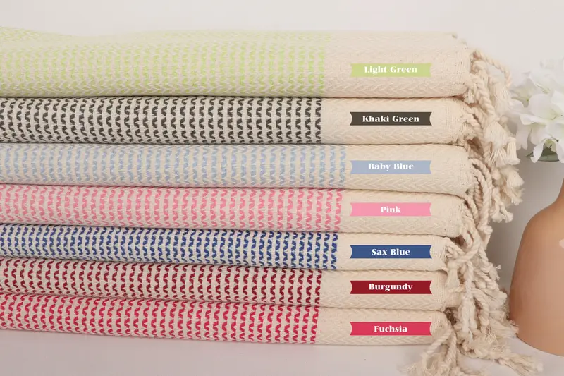 Spa Towel, Personalized Dish Towel, Bridesmaid Towel, Gift Towel, 40x20 Cotton Diamond Towel, Holiday Towel, Monogram Hand Towel, Small Bath Towels - 3