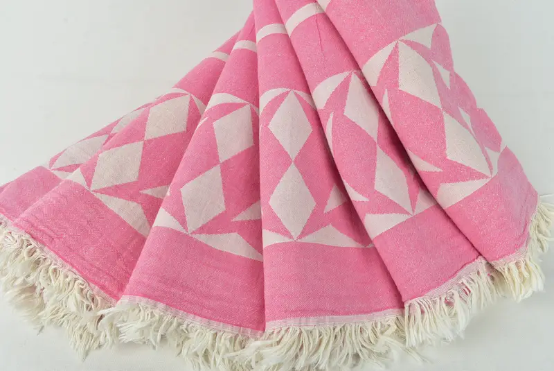 68x36 Cotton Compass Rose Design Towel, Gift For Coworker, Personalized Turkish Towel, Turkish Towel Beach, Housewarming Gift, Bridesmaid Gift - 6