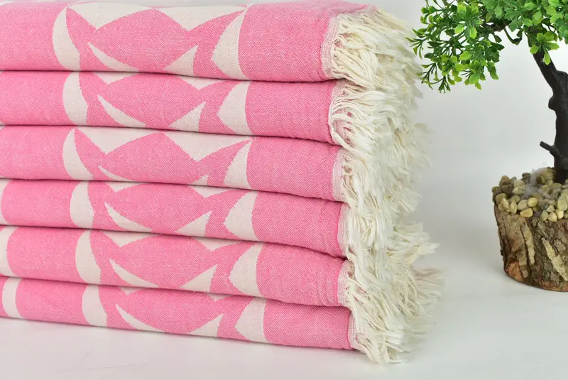 68x36 Cotton Compass Rose Design Towel, Gift For Coworker, Personalized Turkish Towel, Turkish Towel Beach, Housewarming Gift, Bridesmaid Gift - 5