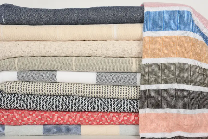 Sticktuch, Babys Geschenk, türkisches Handtuch Handtuch, türkisches Handtuch, Brautjungferngeschenke, 36x18 Baumwollset 10 Handtuch, Geschenke für ihn - 2