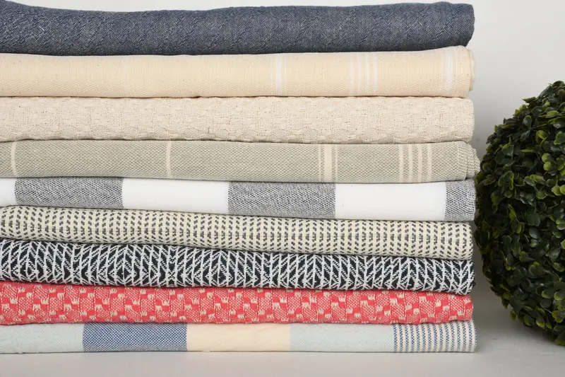 Sticktuch, Babys Geschenk, türkisches Handtuch Handtuch, türkisches Handtuch, Brautjungferngeschenke, 36x18 Baumwollset 10 Handtuch, Geschenke für ihn - 3