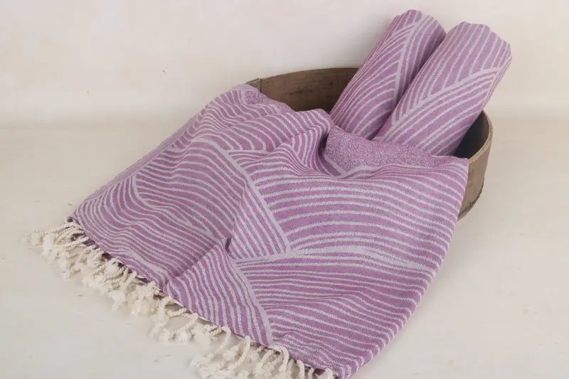 Spa Gift Towel, Organic towel, Peshtemal Towel, Gift For Him, Best Wedding Gift, Antibacterial Turkish peshtemal towel, Best Friend Gift Ideas - 7