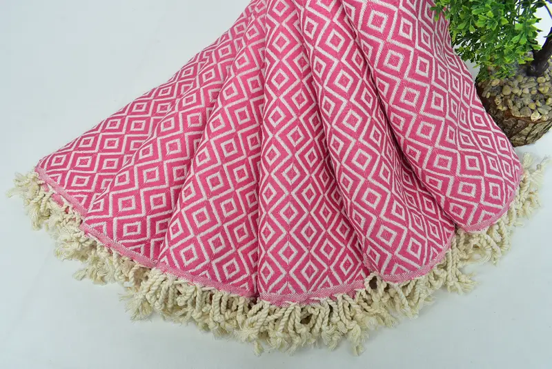 Yoga Towel, Bachelor Gift, Turkish Beach Towel Monogram, Personalized Bridesmaid Gift, Gifts For Him, 70x40 Cotton Diamond Towel, Quick-dry towel - 4