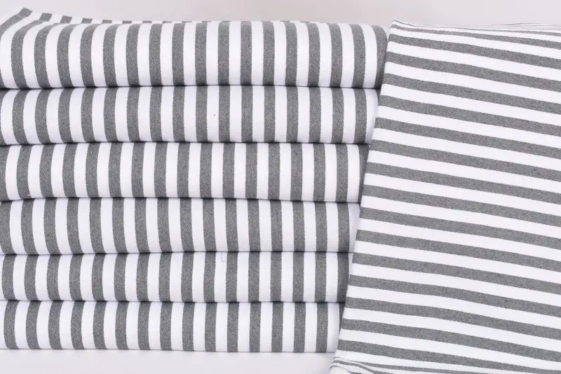 Small Bath Towels, Personalized Dish Towel, Decorative Towel, Custom Wedding Gifts, Small Towel, Personalized Hand Towel, 40x18 Cotton Striped Towel - 2