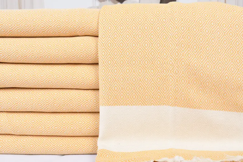 Custom Wedding Gifts, Monogram Blanket, 96x80 Cotton Diamond Towel, Turkish Tablecloth, Throw Blanket, Beach Wedding Favor, Bridesmaid Proposal Gift - 2