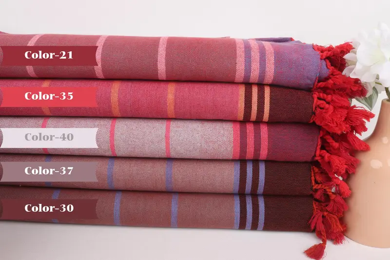 Cute Beach Towel, Personalized Gifts, Merry Christmas Gifts, Home Decor Gifts, 68x40 Cotton Striped Towel, Bachelorette Party Gifts, Bridesmaid Gift - 1