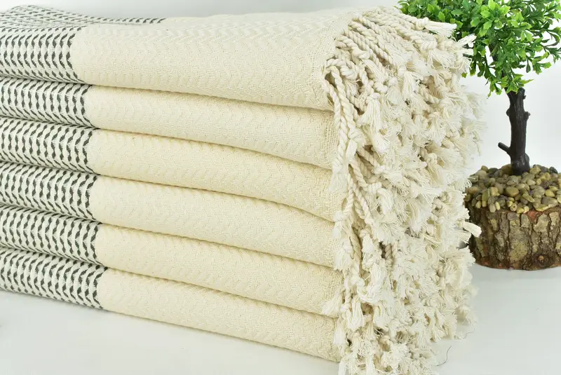 76x40 Cotton Diamond Towel, Personalize Gift, Turkish Towel Monogram, Embroidered Towel, Bridal Shower Favors, Personalized Bridesmaid Gift - 3