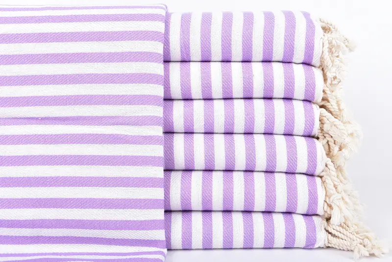 Quick-Dry Beach Towel, 70x40 Cotton Striped Towel, Towel With Name, Personalized Gift, Personalized Wedding Gift, Monogram Towels, Gift For Coworker - 1
