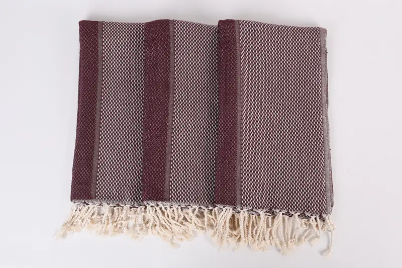 Wedding Gift Ideas, 64x38 Cotton Geometric Towel, Monogram Turkish Towel, Organic Turkish towel, Eco-Friendly Turkish Towel, Bachelorette Gifts - 7