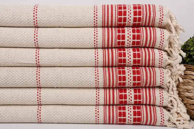 Monogram Hand Towel, Turkish Tea Towel, 40x20 Linen Striped Towel, Beach Bachelorette Party Decorations, Monogram Kitchen Towel, Bathroom Hand Towel - 2