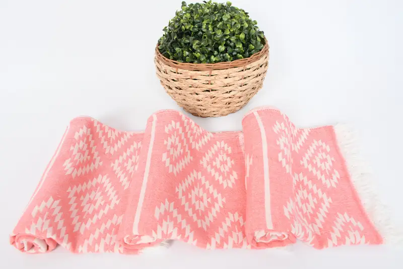 Toalla de mano turca, regalo de mejor amigo, toalla de gimnasia, toalla de kilim de algodón 40x20, toallas de baño, toalla turca personalizada, toalla de mano con monograma - 8