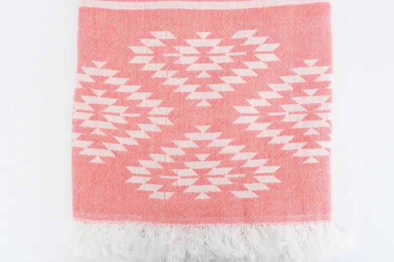 Toalla de mano turca, regalo de mejor amigo, toalla de gimnasia, toalla de kilim de algodón 40x20, toallas de baño, toalla turca personalizada, toalla de mano con monograma - 3
