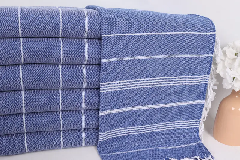 Wedding Favors, Turkish Towel Hand Towel, 38x18 Cotton Striped Towel, Personalized Kitchen Towel, Towel With Name, Gift For Mom, Organic Tea Towel - 2