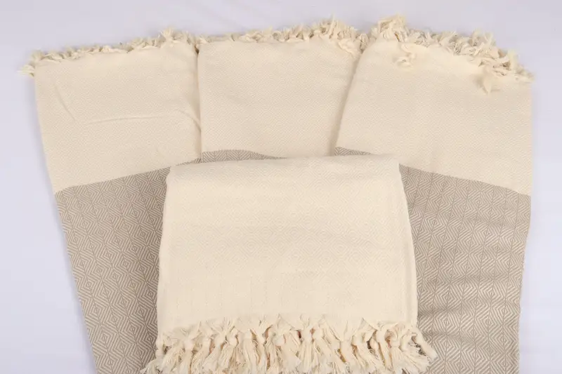 Tablecloth, Bachelor Gifts, Bachelorette Party Items, Boho Throw Blankets, Oversized Beach Towel, 92x76 Cotton Diamond Towel, Bachelorette Gifts - 10