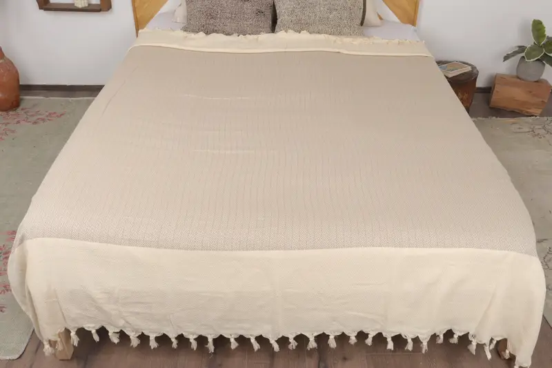 Tablecloth, Bachelor Gifts, Bachelorette Party Items, Boho Throw Blankets, Oversized Beach Towel, 92x76 Cotton Diamond Towel, Bachelorette Gifts - 15