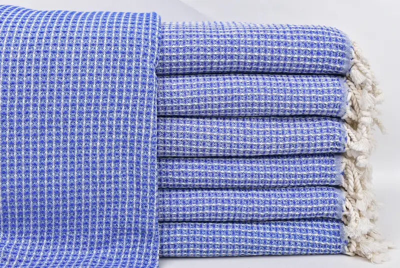Eco-friendly Turkish peshtemal towel, Personalized Wedding Gift, Turkish Towel USA, 68x36 Cotton Waffle Towel, Gift For Bride, Peshtemal Towel - 1