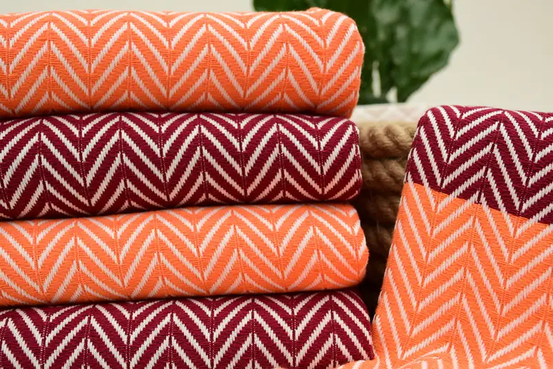 Soft towel, Turkish hand towel, Personalized Gift For Her, Best Friend Gift, 70x40 Cotton Chevron Towel, Spa Gift Towel, Bachelorette Party Items - 2