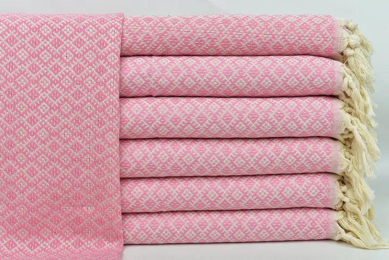 Wedding Gift Ideas, 36x20 Cotton Diamond Towel, Personalized Kitchen Towel, Beach Theme Wedding Gift, Bridesmaid Gifts, Personalized Gifts - 1