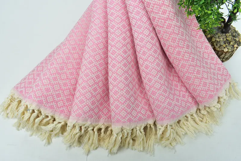Wedding Gift Ideas, 36x20 Cotton Diamond Towel, Personalized Kitchen Towel, Beach Theme Wedding Gift, Bridesmaid Gifts, Personalized Gifts - 4