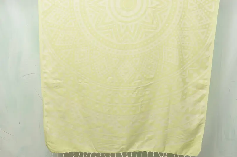 Xmas Gifts Pistachio Green Cotton Towel, Bath Towel, 40x71 Inches