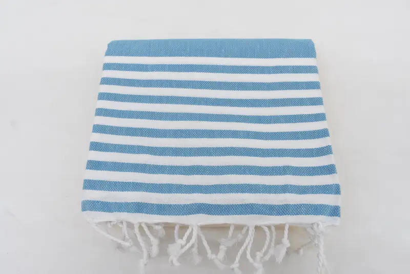 Merry Christmas Gifts, 68x36 Cotton Striped Towel, Sand-free towel, Custom Beach Towel, Scarf Towel, Turkish Towel Beach, Beach Theme Wedding Gift - 6