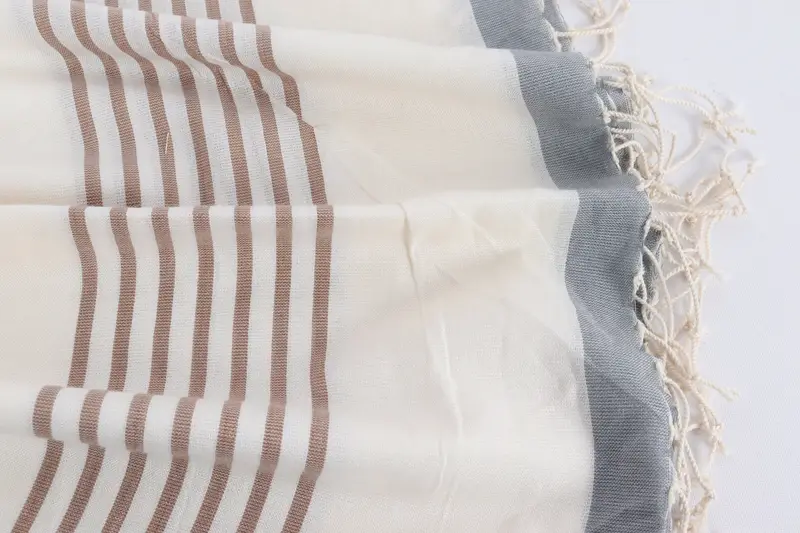 Quick-dry towel, 70x40 Cotton Striped Towel, Personalized Bridesmaid Gift, Unique Wedding Gift, Bachelorette Towel, Valentines Gift, Beach towel - 8