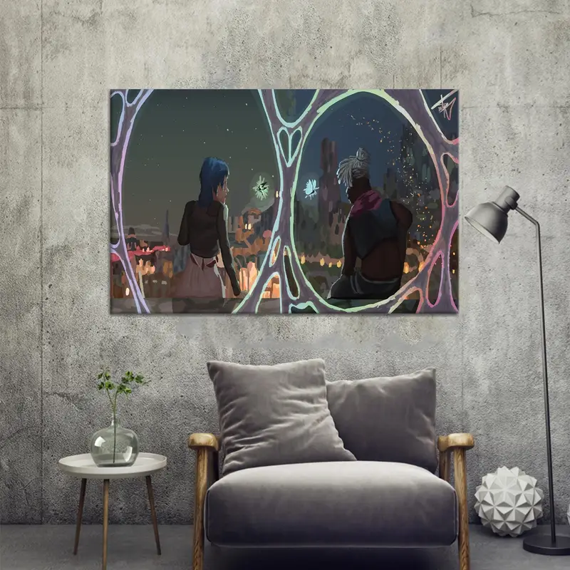 Elegant bedruckte Leinwand: Verwandeln Sie Räume mit künstlerischer Eleganz