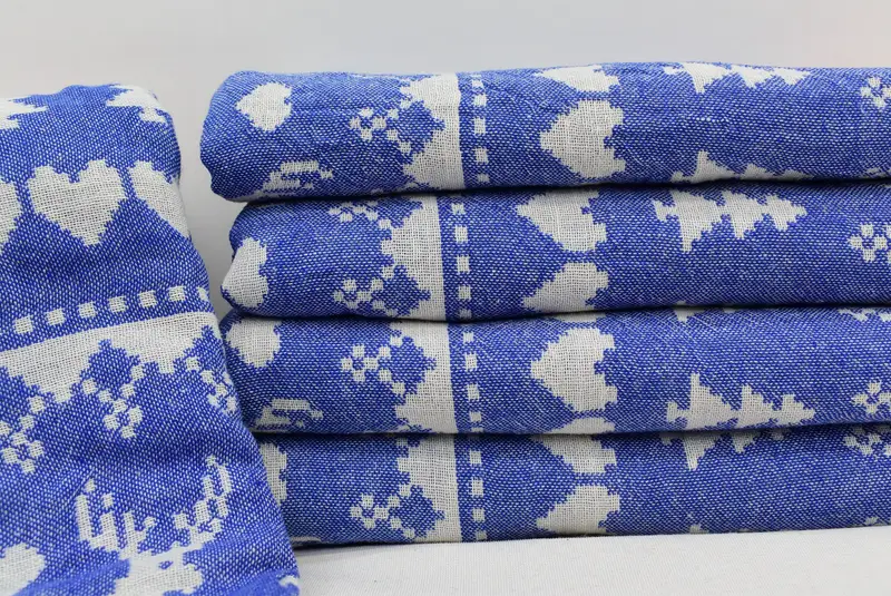 80x40 Cotton Deer Patterned Towel, Custom Beach Towel, Beach Theme Wedding Gift, Baby Boy Gift, Wedding Gifts Towel, Bachelorette Party Gifts - 5