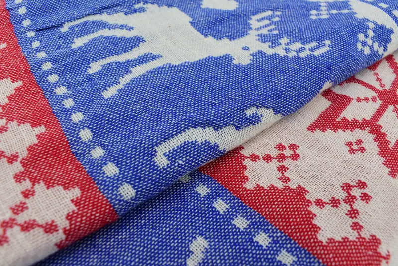 80x40 Cotton Deer Patterned Towel, Custom Beach Towel, Beach Theme Wedding Gift, Baby Boy Gift, Wedding Gifts Towel, Bachelorette Party Gifts - 4