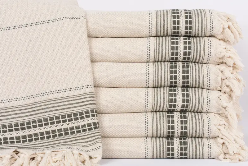 Wedding Gift Customized Blanket, Custom Blanket, Employee Gifts, Girl Trip Party Favor, Wedding Favors, Tablecloth, 96x94 Linen Striped Towel