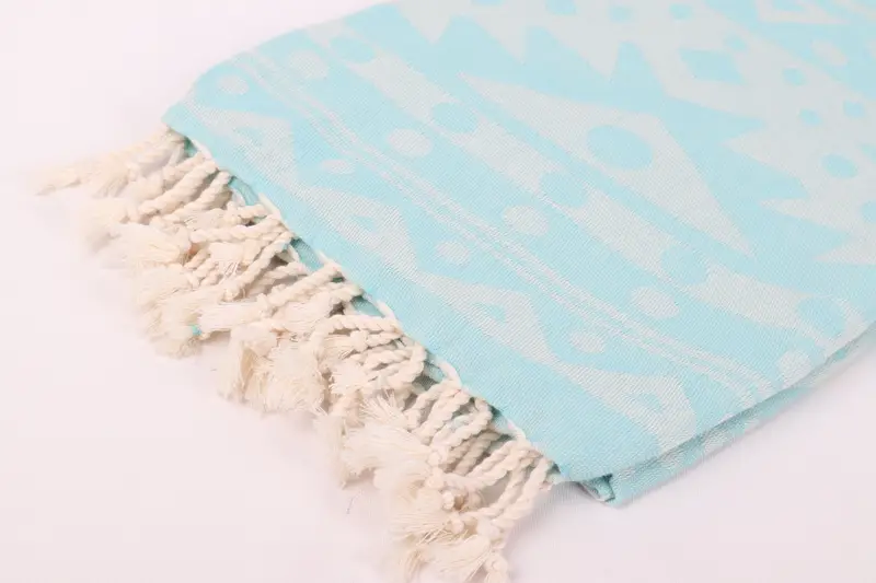 Gift For Her, Turkish bath towel, Xmas Gifts, Gym Towel, Turkish Towel Set, 70x40 Cotton Round Pattern Towel, Personalized Gift, Friends Beach Towel - 8