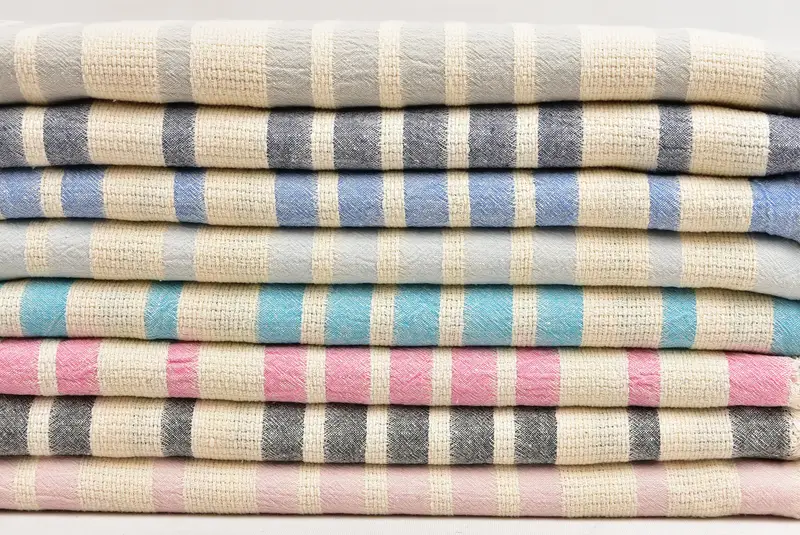 Organic towel, Bachelor Gift, Custom Turkish Towel, 70x34 Cotton Striped Towel, Bachelorette Party Decorations, Personalized Bridesmaid Gift - 2