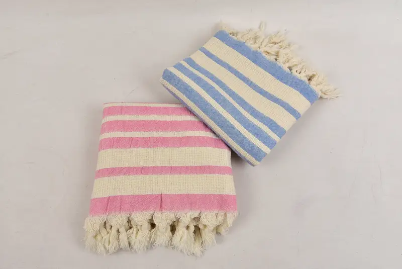 Organic towel, Bachelor Gift, Custom Turkish Towel, 70x34 Cotton Striped Towel, Bachelorette Party Decorations, Personalized Bridesmaid Gift - 7