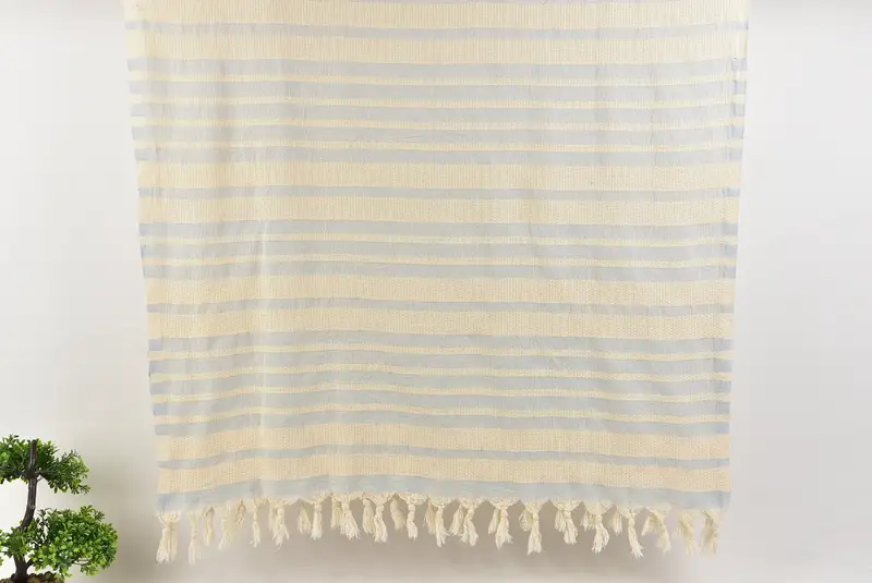 Organic towel, Bachelor Gift, Custom Turkish Towel, 70x34 Cotton Striped Towel, Bachelorette Party Decorations, Personalized Bridesmaid Gift - 8