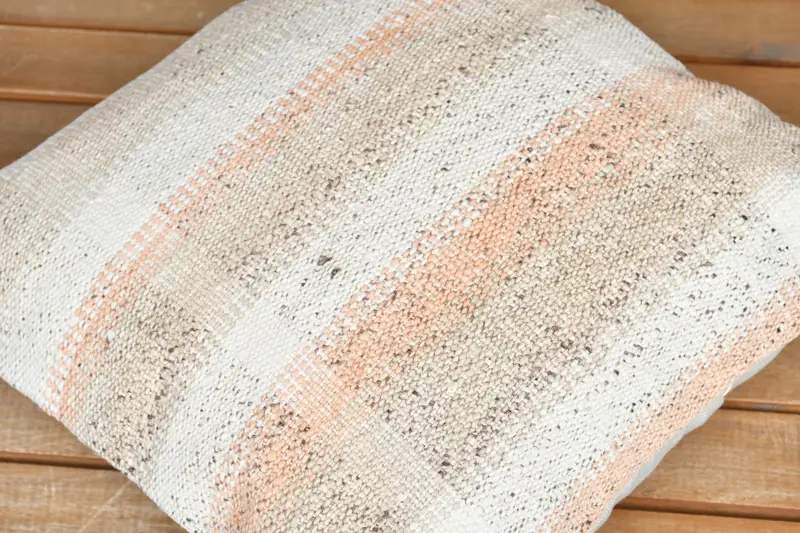 16x16 White Pillow, Pillow, Kilim Pillow Cover, Turkish Pillow, Cotton Pillow Sham, Bench Cushion Case, Meditation Pillow, Pillow for Couch - 3