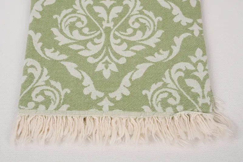 Turkish Towel Beach, 68x36 Cotton Baroque Towel, Gift For The Home Decor, Custom Wedding Gifts, Absorbent towel, Beach Wedding Favor, Memorial Gift - 4