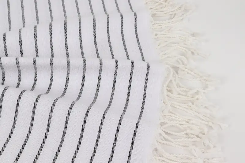 Personalized Gift For Him, Luxury Turkish Bath Towel, Bridesmaid Gift Towel, Peshtemal Towel, 70x40 Cotton Striped Towel, Absorbent towel - 8
