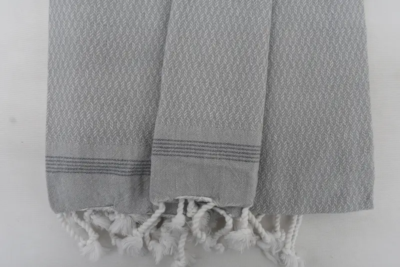 Personalized Turkish Beach Towel, Embroidered Towel, Home Gift, Best Friend Gift, Travel Towel, Wedding Gifts Towel, 70x36 Cotton Chevron Towel - 4