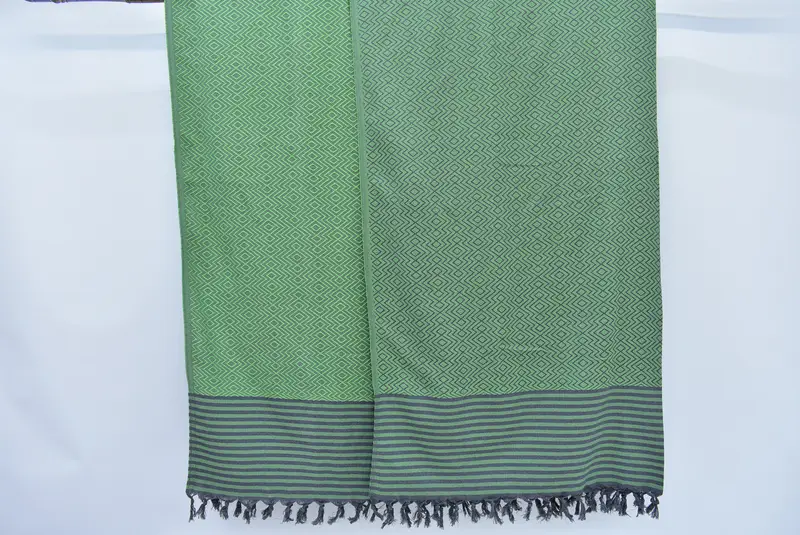Custom Blanket, Monogram Blanket, Wedding Hand Made Gift, Custom Wedding Gifts, Christmas Tablecloth, 104x80 Cotton Diamond Towel, Gift For Bride - 3