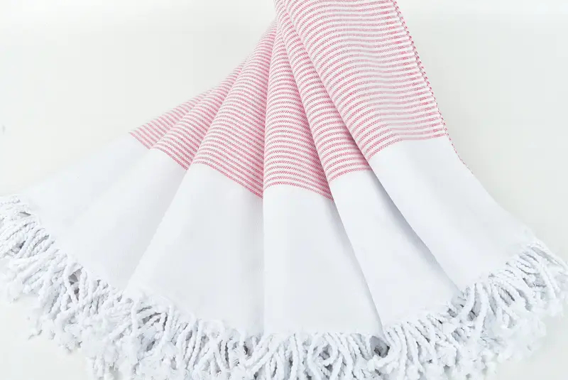 Halloween Gifts, Thin and lightweight Turkish peshtemal, Custom Wedding Gifts, Monogram Beach Towel, Thin towel, 70x36 Cotton Striped Towel - 4