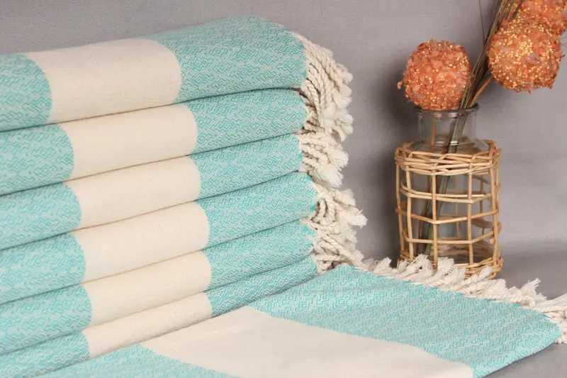 Personalized Towel, Turkish beach towel, Organic Turkish towel, 68x36 Cotton Diamond Towel, Memorial Gift, Monogram Towels, Bachelor Towel - 1