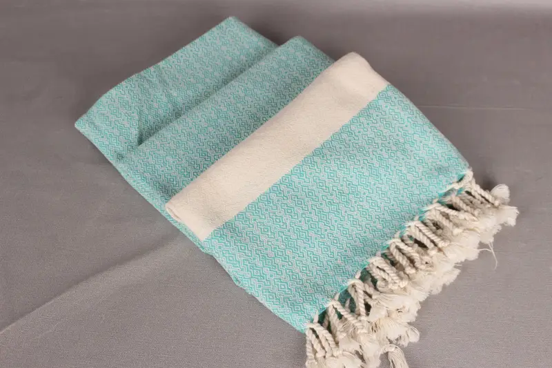 Personalized Towel, Turkish beach towel, Organic Turkish towel, 68x36 Cotton Diamond Towel, Memorial Gift, Monogram Towels, Bachelor Towel - 7