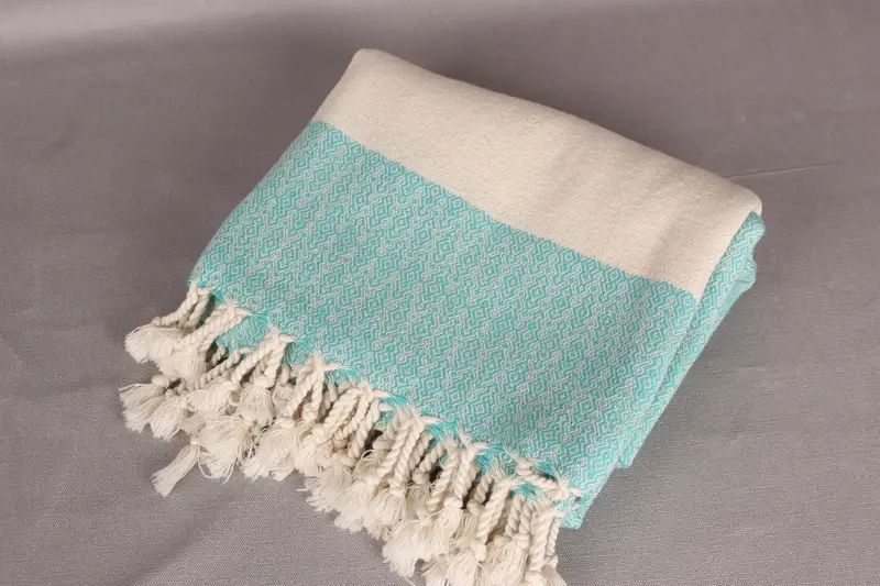 Personalized Towel, Turkish beach towel, Organic Turkish towel, 68x36 Cotton Diamond Towel, Memorial Gift, Monogram Towels, Bachelor Towel - 6