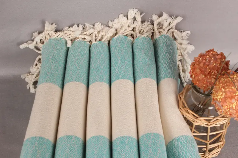 Personalized Towel, Turkish beach towel, Organic Turkish towel, 68x36 Cotton Diamond Towel, Memorial Gift, Monogram Towels, Bachelor Towel - 3